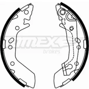 Szybka wysyłka Zestaw szczęk hamulcowych TOMEX BRAKES TX 21-70