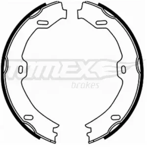 Ekspresowa dostawa Zestaw szczęk hamulcowych TOMEX BRAKES TX 21-72
