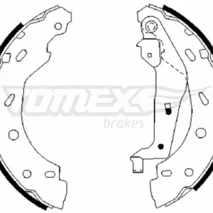 Zestaw szczęk hamulcowych TOMEX BRAKES TX 21-75 Bezpieczna płatność