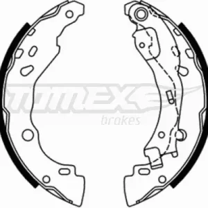 Zestaw szczęk hamulcowych TOMEX BRAKES TX 21-77 Taniej