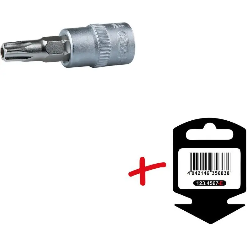 1/4'' GNIAZDO BITU DLA ŚRUB TORX Z OTW. Wyjątkowa oferta