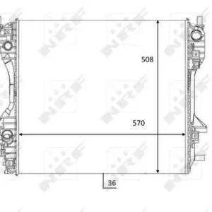 Zamów dziś Chłodnica silnika NRF 59060 C2C32997